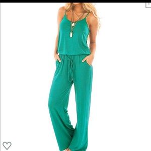Long Pant Rompers
Light green size small